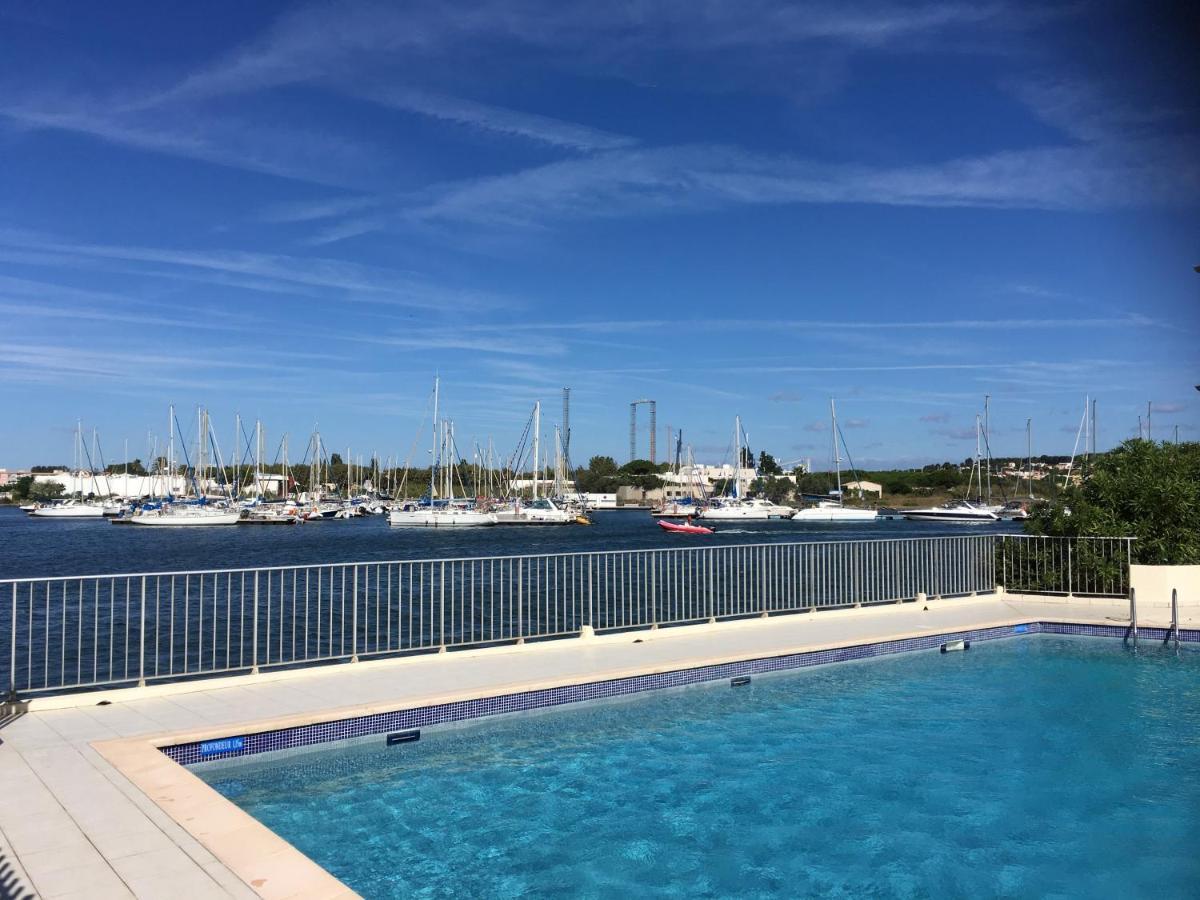 Studio - Les Pieds Dans L'Eau Agreable En Toutes Saisons 4 Couchages - Climatisation - Parking Prive - Piscine Sur Mer - Vue Magnifique Et Rare - Situation Optimum - Les Argonautes - Ile Des Pecheurs - Cap D'Agde Zewnętrze zdjęcie