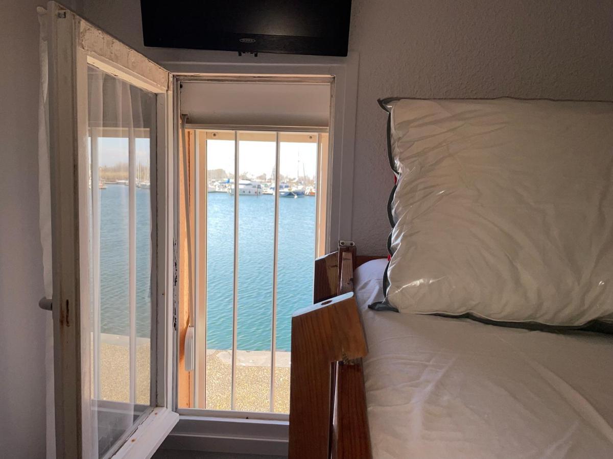 Studio - Les Pieds Dans L'Eau Agreable En Toutes Saisons 4 Couchages - Climatisation - Parking Prive - Piscine Sur Mer - Vue Magnifique Et Rare - Situation Optimum - Les Argonautes - Ile Des Pecheurs - Cap D'Agde Zewnętrze zdjęcie