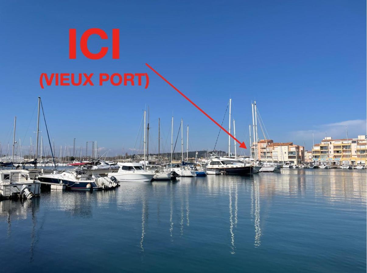 Studio - Les Pieds Dans L'Eau Agreable En Toutes Saisons 4 Couchages - Climatisation - Parking Prive - Piscine Sur Mer - Vue Magnifique Et Rare - Situation Optimum - Les Argonautes - Ile Des Pecheurs - Cap D'Agde Zewnętrze zdjęcie